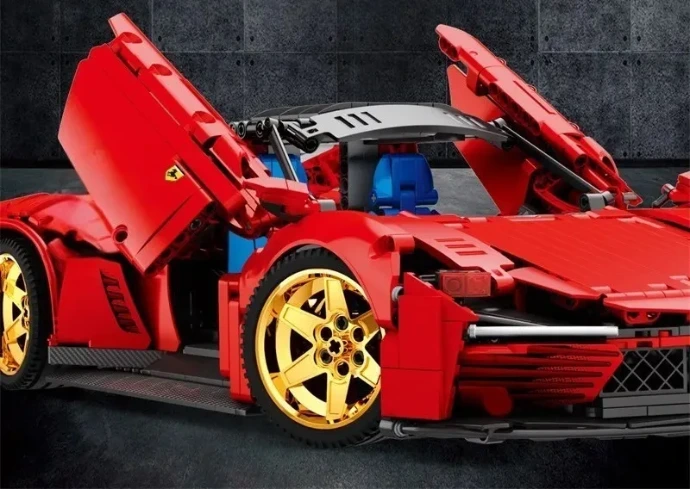 Automóviles de bloques para armar