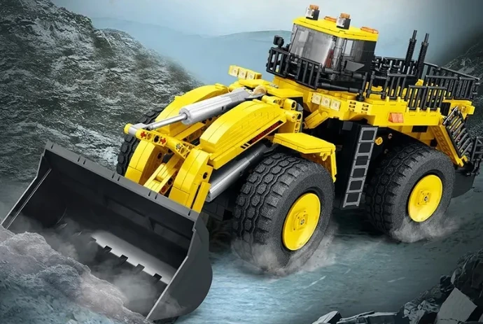 Equipo industrial a control remoto para armar