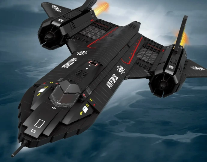 Aviones de bloques para armar