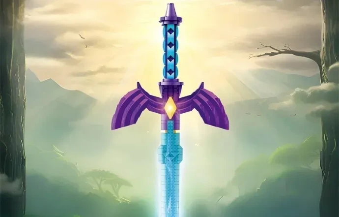 Espadas de bloques para armar