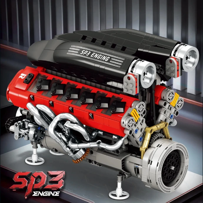 Motor Ferrari Daytona SP3.