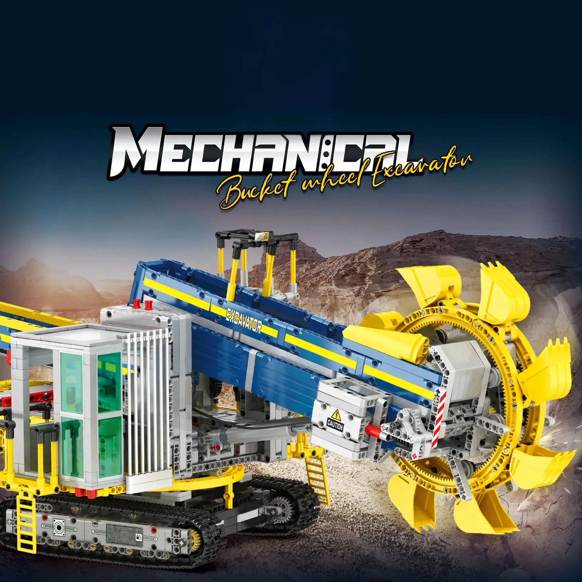 RC Bucket Wheel Excavator