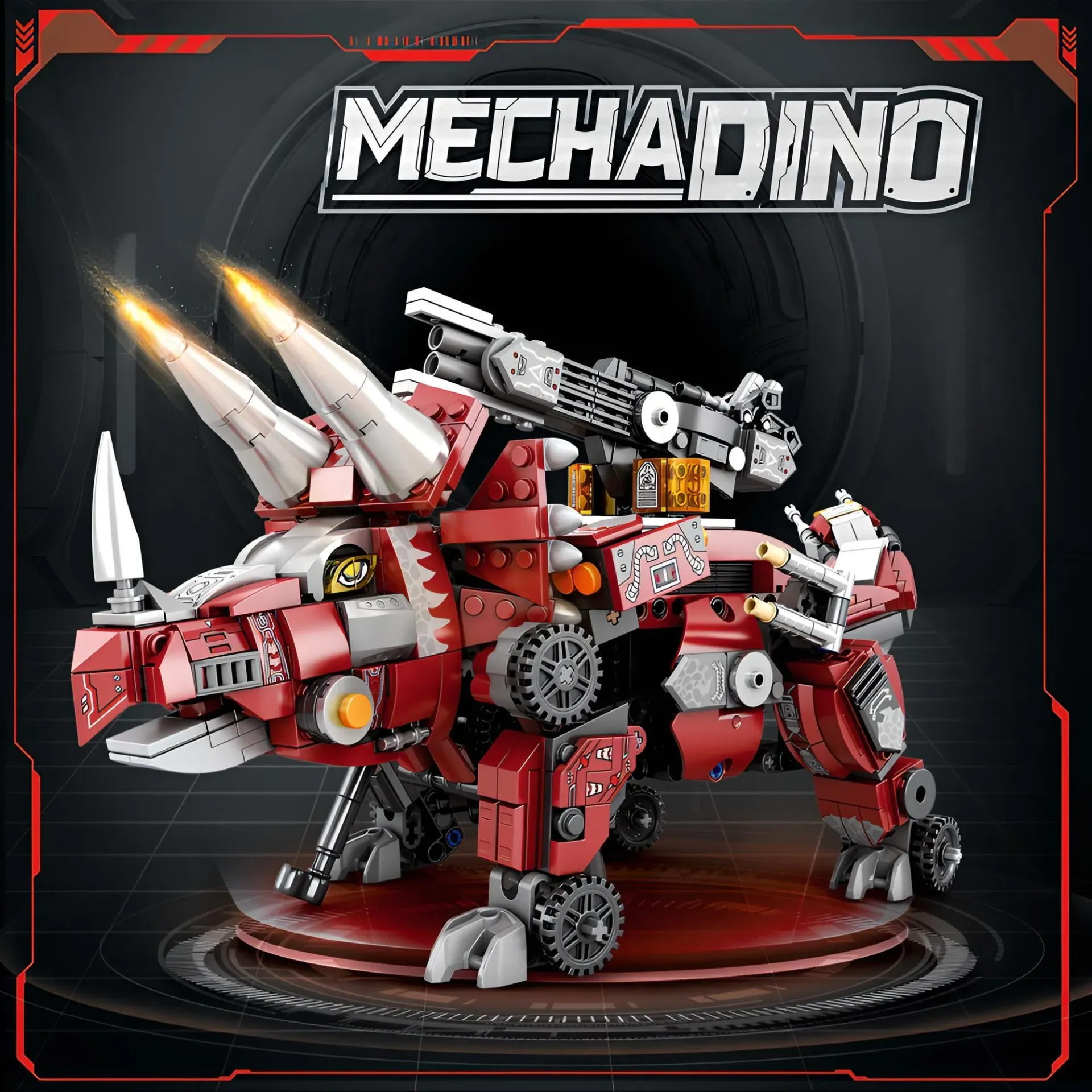 Mecha Dino Triceratops